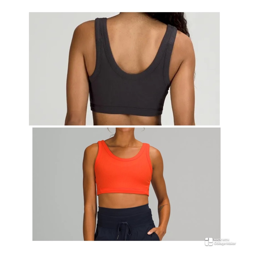 Lululemon LA reversible super cropped tank top bundle